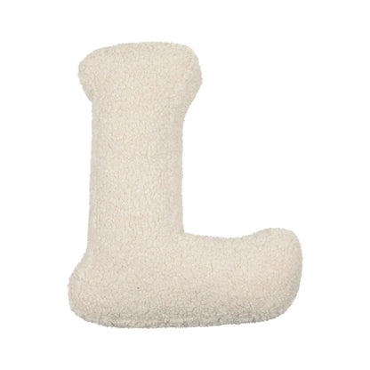 ABC Lambswool Letter Pillow