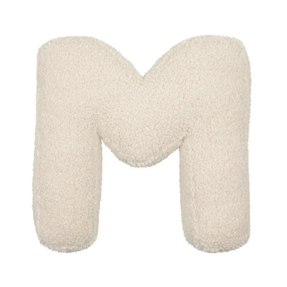 ABC Lambswool Letter Pillow