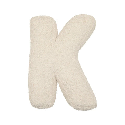 ABC Lambswool Letter Pillow