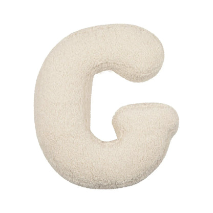 ABC Lambswool Letter Pillow