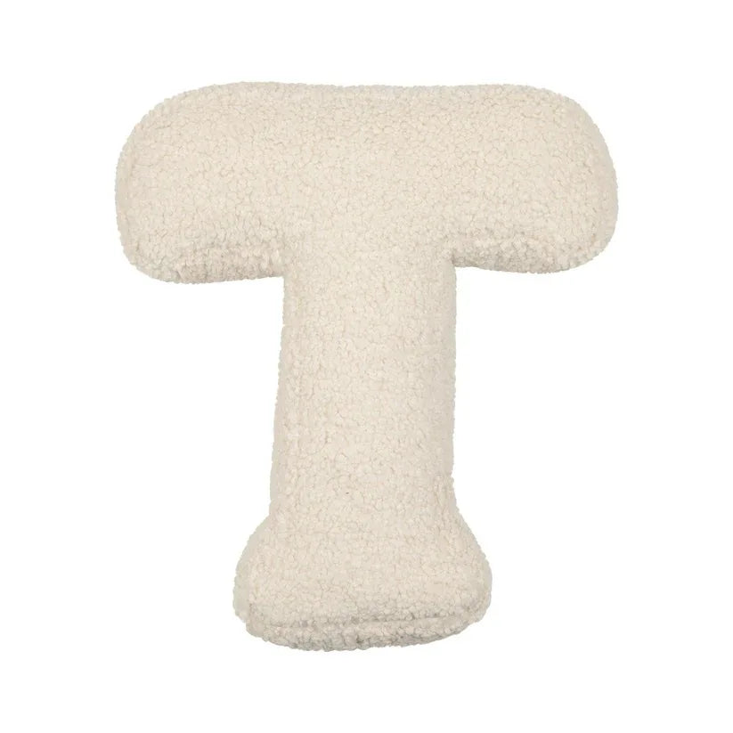 ABC Lambswool Letter Pillow