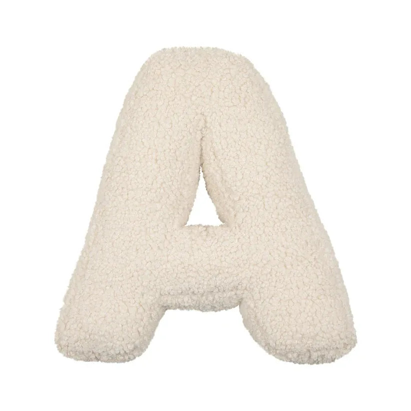 ABC Lambswool Letter Pillow